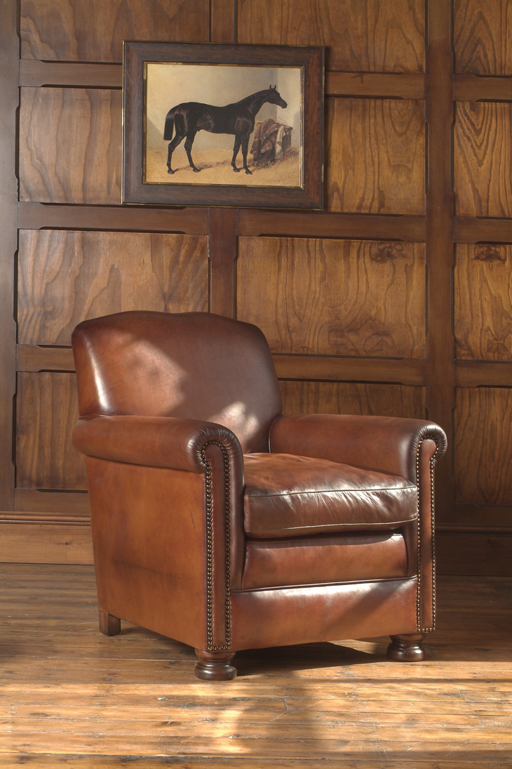 Contrast Upholstery Prince Chair